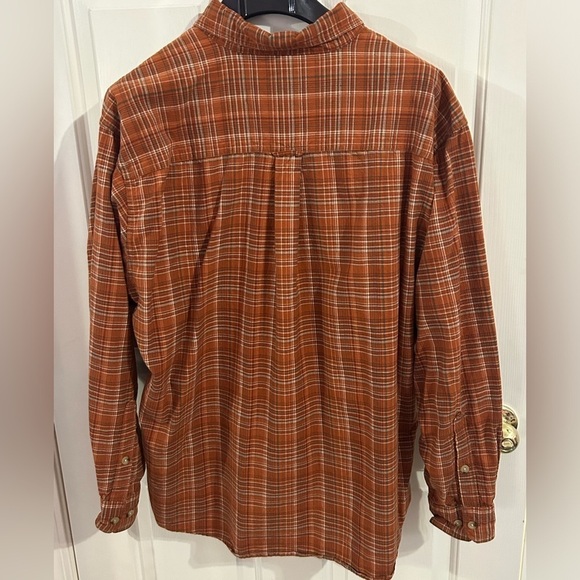 Woolrich Men’s XL Long Sleeve Button Down Plaid Collared Shirt - Picture 3 of 8